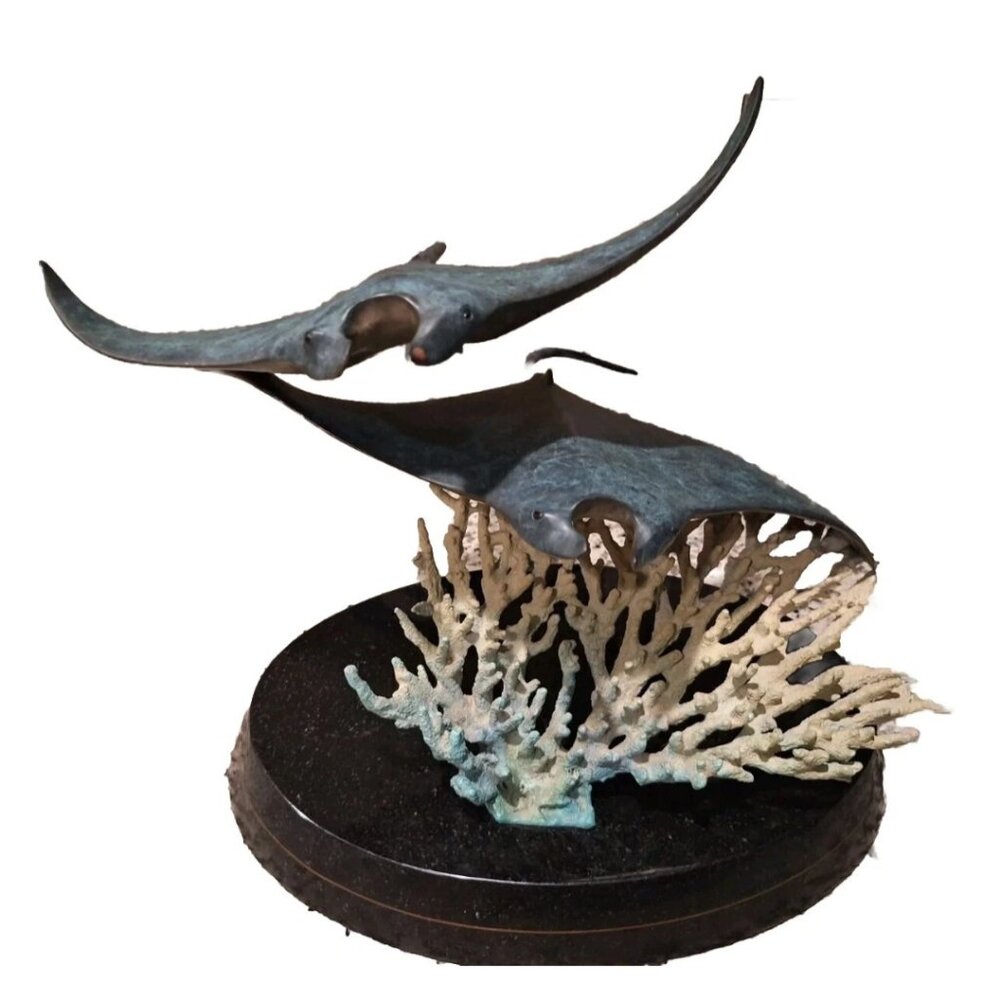 *RARE* WYLAND BRONZE SCULPTURE ARTIST PROOF 35/50 Signed with PAPERS